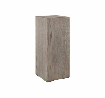 Trent piedestal antikgrå