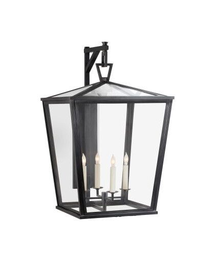 Darlana vägglampa utomhus brons