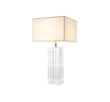 Universal bordslampa nickel