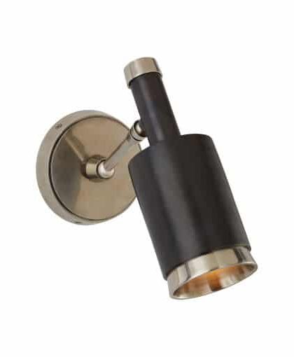 Anders läslampa antik nickel/brons