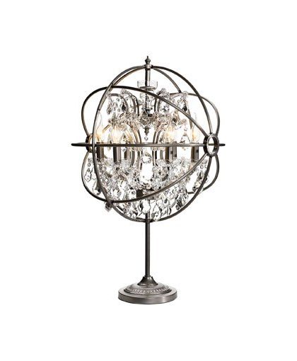 Rome bordslampa Natural/Crystal