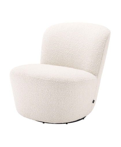 Doria fåtölj bouclé cream