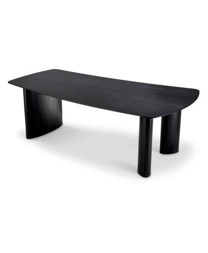 Bergman matbord charcoal grey oak veneer