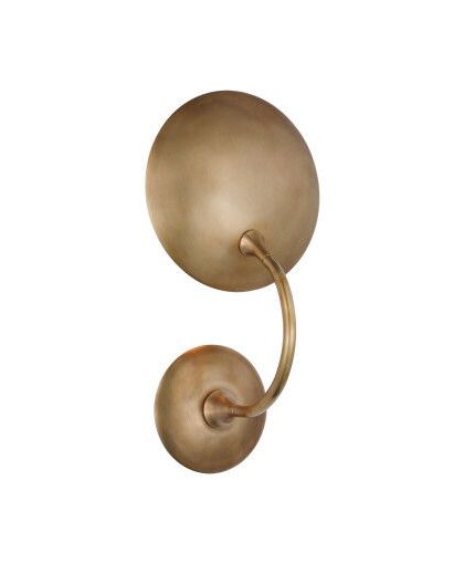 Keira vägglampa antik mässing