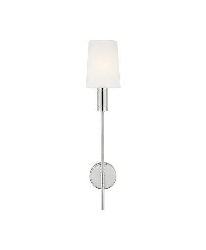 Beckham Modern vägglampa nickel