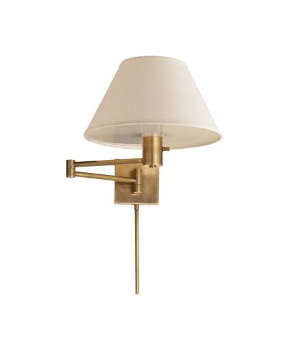 Classic vägglampa mässing