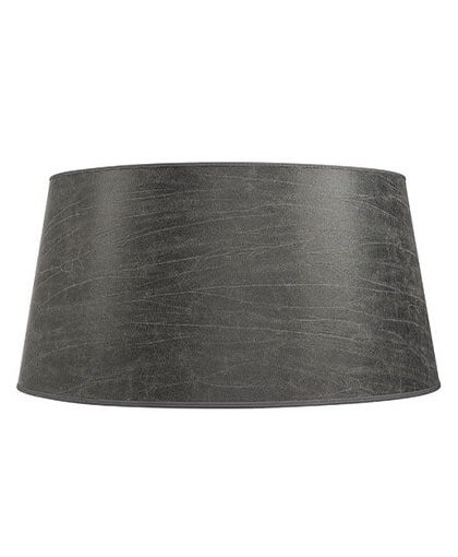 Classic lampskärm leather grey