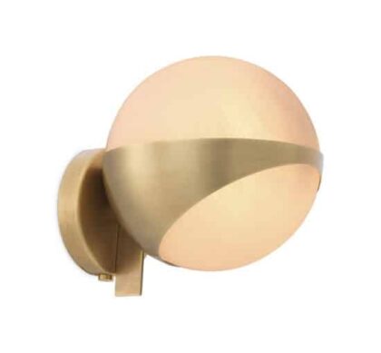 Wilson vägglampa mässing