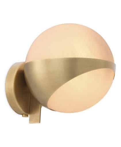 Wilson vägglampa mässing
