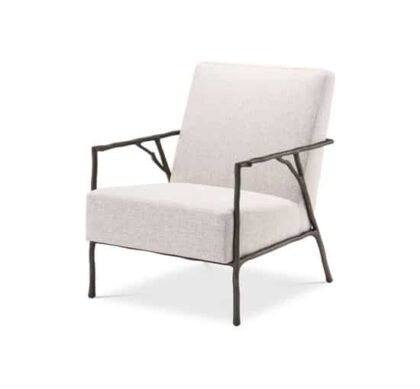 Antico fåtölj natur/brons