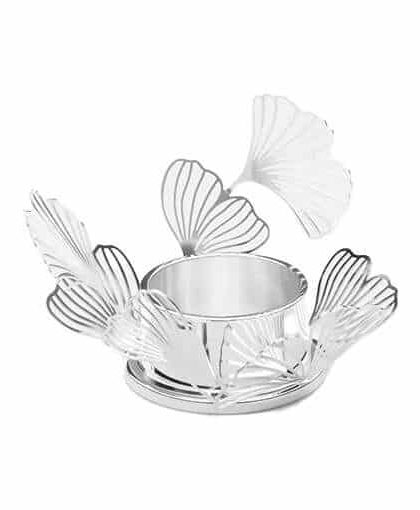 FLWR ljushållare silver