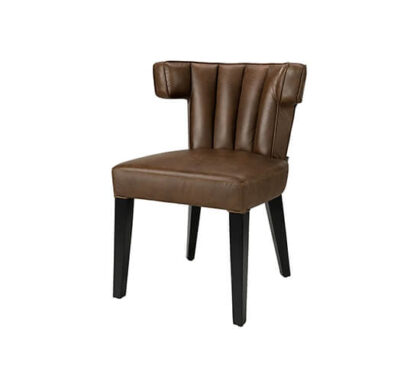 Baldwin matstol chocolate brown