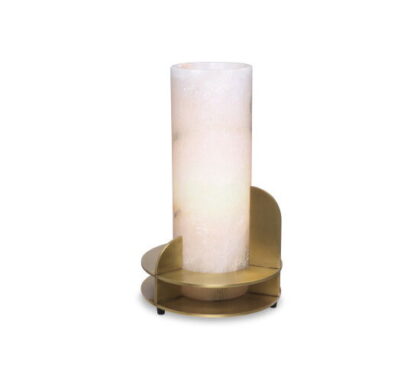 Claudel bordslampa alabaster/mässing