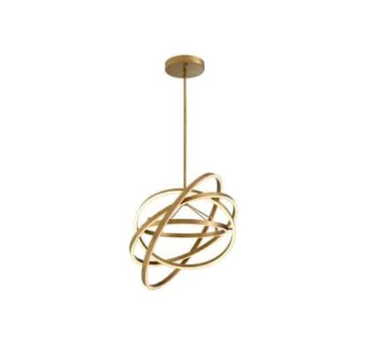 Cassini taklampa mässing