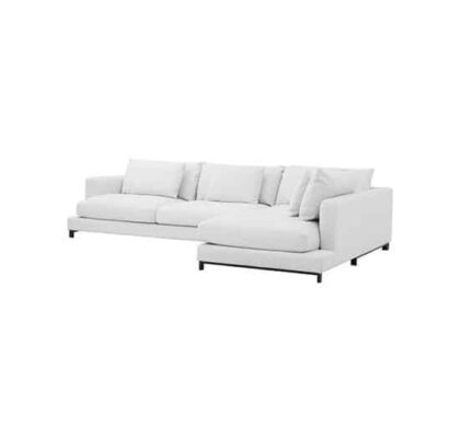 Burbury loungesoffa avalon vit