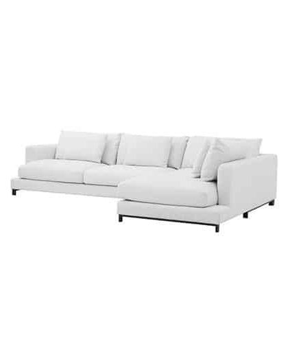 Burbury loungesoffa avalon vit