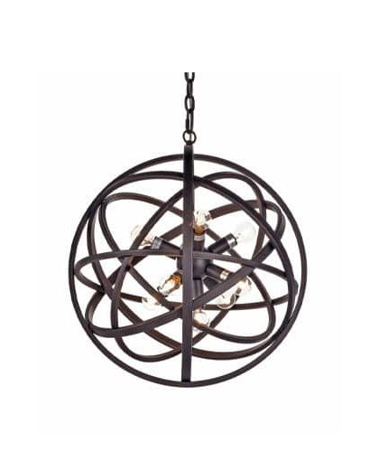 Nest taklampa umber