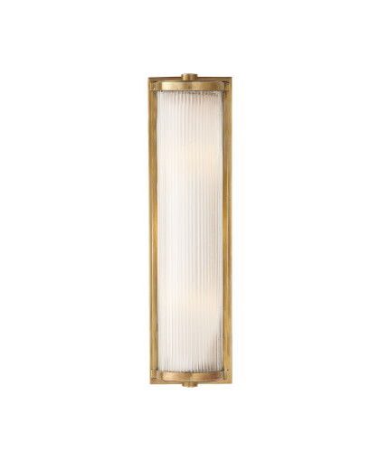 Long Dresser vägglampa antik mässing