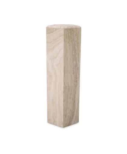 Cuneo piedestal travertine