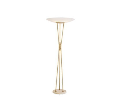 Collina golvlampa antik mässing