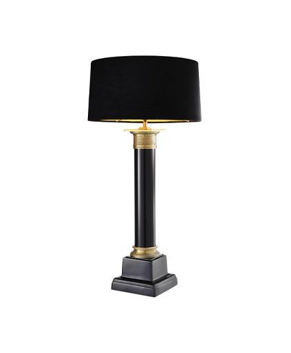 Monaco bordslampa svart