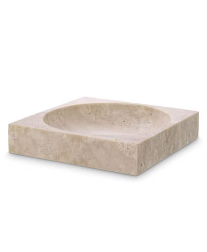 Boyd skål travertine