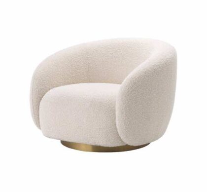Brice fåtölj bouclé cream