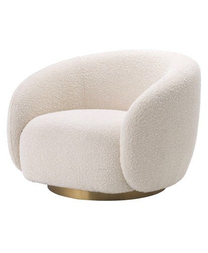 Brice fåtölj bouclé cream