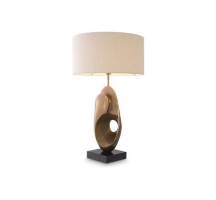 D'Ancona bordslampa vintage brass