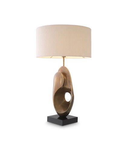D'Ancona bordslampa vintage brass