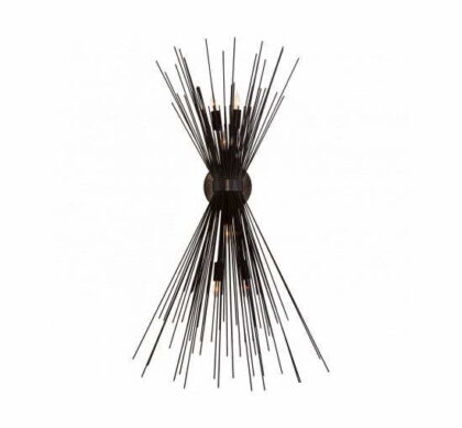 Strada vägglampa svart