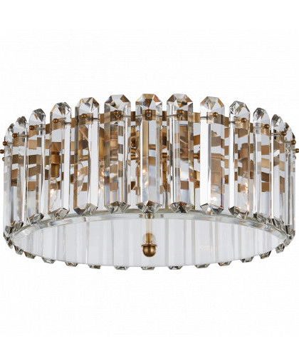 Bonnington plafond antik mässing L