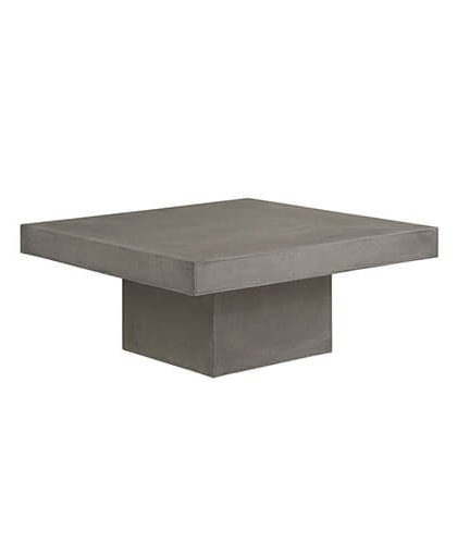 Campos soffbord grå kvadrat