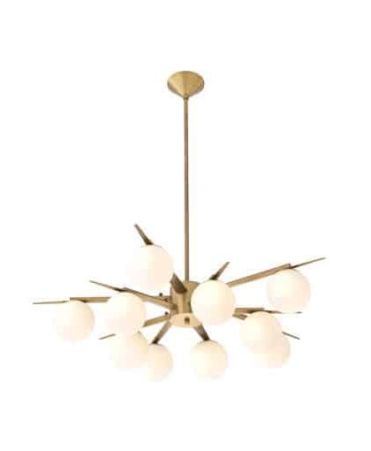 Venezia takkrona antique brass OUTLET