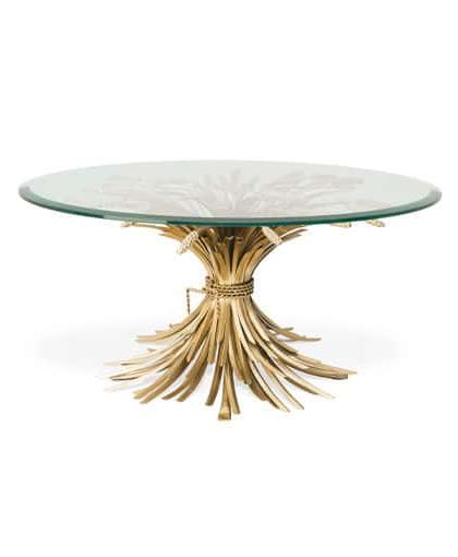 Bonheur soffbord guld