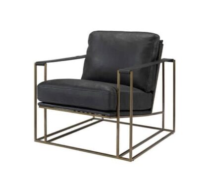 Bellagio fåtölj mässing