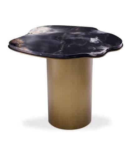 Shapiro sidobord black marble