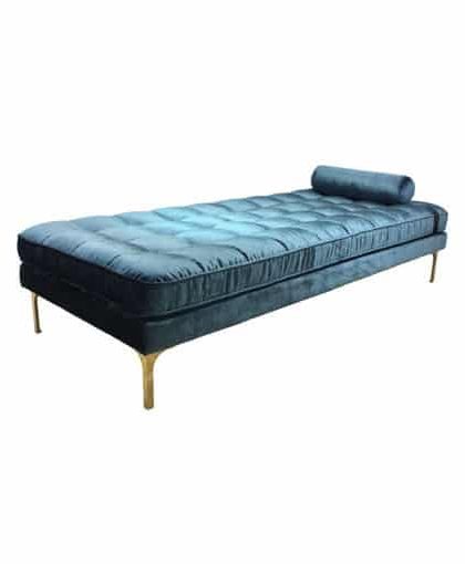Bonham dagbädd indigo/mässing