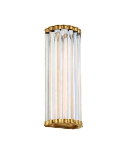 Kean 14 vägglampa antik mässing