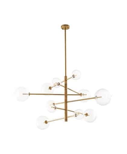Argento taklampa mässing