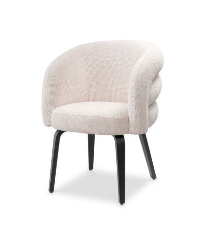 Novelle matstol lyssa off-white