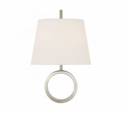 Simone vägglampa nickel