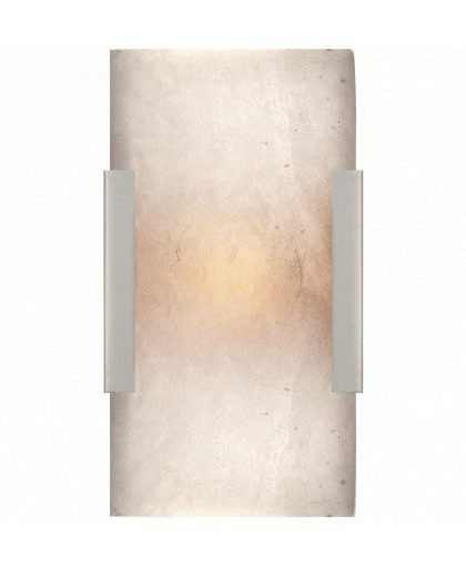 Covet Wide Clip badrumsbelysning nickel