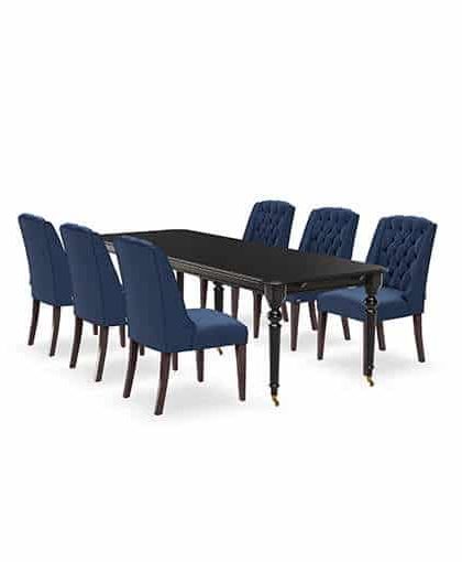 Modus matbord med Venice matstol indigo