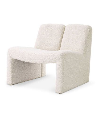 Macintosh fåtölj bouclé cream