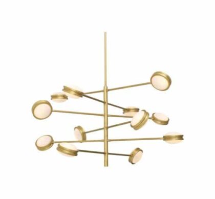 Blaize taklampa antik mässing