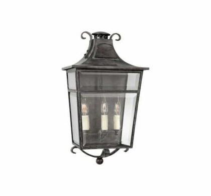 Carrington vägglampa French Rust