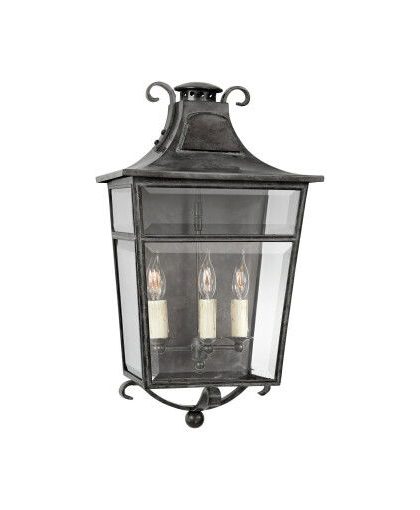 Carrington vägglampa French Rust