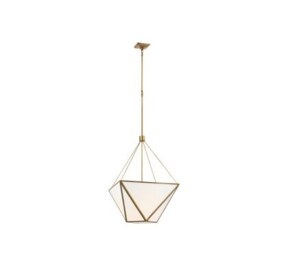 Lorino taklampa antik mässing