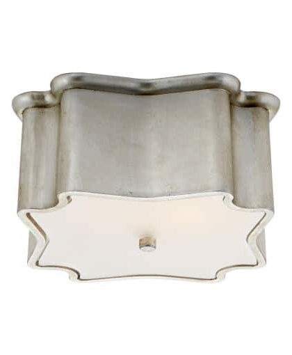 Bolsena Deco plafond Burnished Silver Leaf